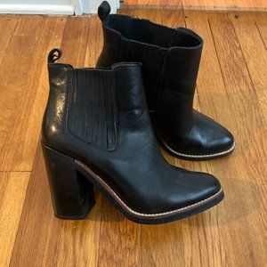 Forever 21 4" Black Booties
